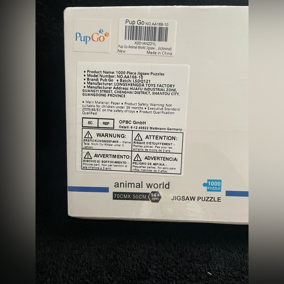 NEW Animals Jigsaw Puzzle for Adults & Kids 1000 pieces - Picture 3 of 4